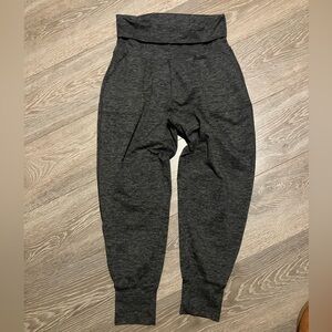 Aerie Offline Heather Charcoal Grey Joggers